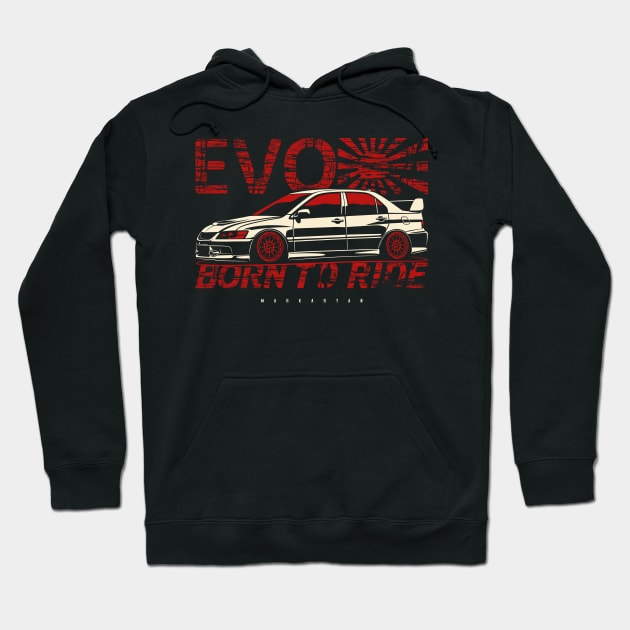 EVO IX Hoodie by Markaryan